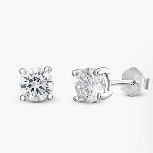 NIB Oak & Luna Cubic Zirconia Stud Earrings